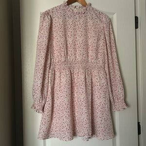 Senlis Winter White and Pink Dress